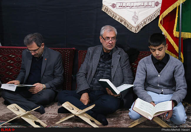 مراسم اربعین حسینی درمرکز بهزیستی اردیخانی