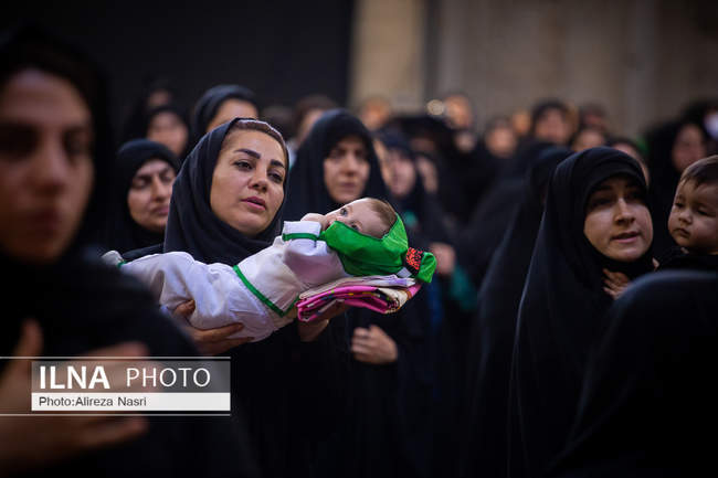 مراسم شیرخوارگان حسینی در قزوین