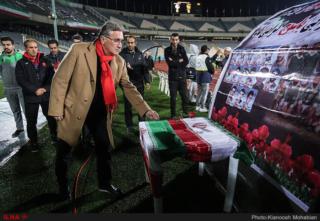 دیدار تیم های فوتبال پرسپولیس تهران و استقلال خوزستان