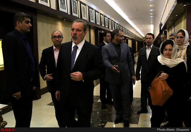 دیدار وزیر صنعت تجارت خارجی برزیل با طیب‌نیا وزیر اقتصادکشورمان