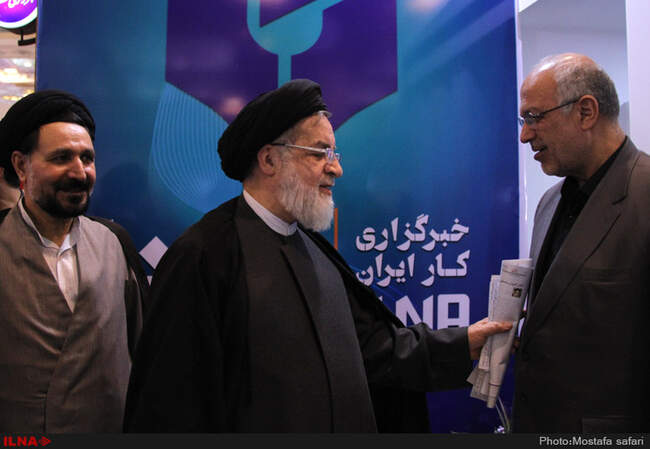 مهمانان غرفه ایلنا در هفتمین روز نمایشگاه مطبوعات و خبرگزاری‌ها/1