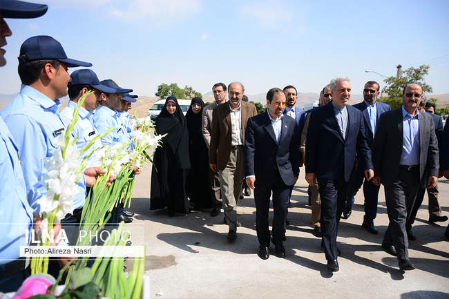 بازدید معاون رئیس جمهوری از اماکن تاریخی و تفریحی قزوین