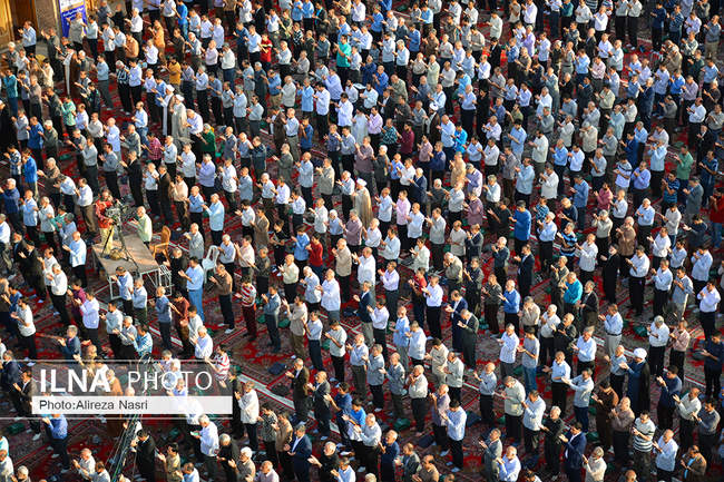 برگزاری نماز باشکوه عید سعید قربان در قزوین