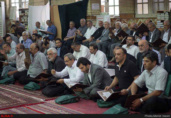  مراسم ختم خواهر اسدالله بادامچیان