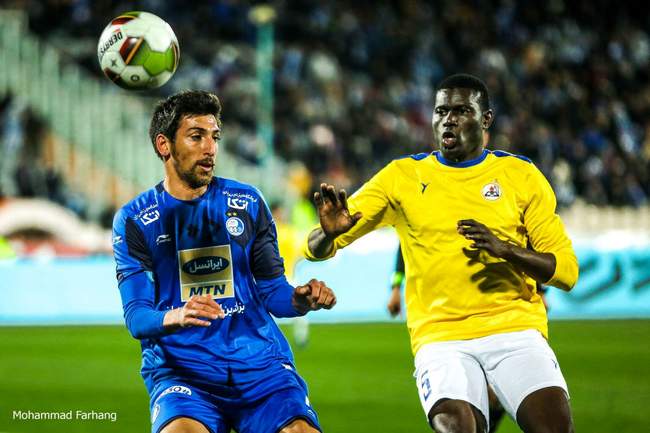 گزارش تصویری بازی استقلال تهران - نفت مسجد سلیمان