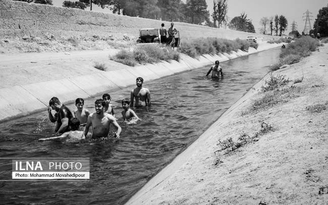 تفریحات تابستانی در حاشیه شهر تهران
