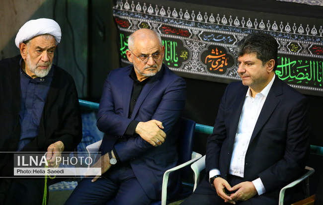مراسم بزرگداشت والده همسر حجت‌الاسلام سید حسن خمینی در حسینیه جماران