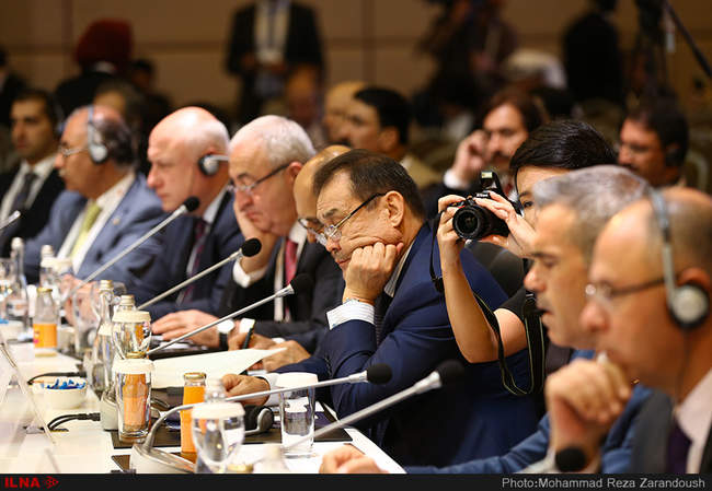 حضور دکتر لاریجانی در سومین اجلاس مجالس عضو اتحادیه اوراسیا