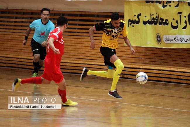 تساوی خانگی تیم فوتسال سپاهان اصفهان 