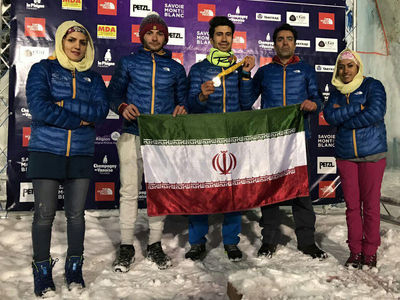 پرونده رقابت‌های یخ‌نوردی جهان بسته شد/ ثبت رکورد جدید برای ورزشکاران ایران