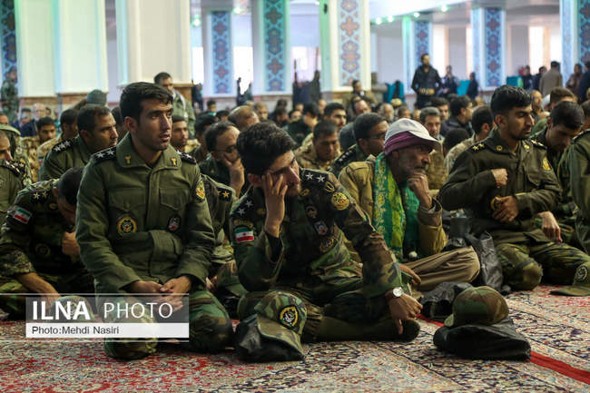 مراسم عزاداری شهید سردار سپهبد قاسم سلیمانی در حسینیه ثارالله کرمان