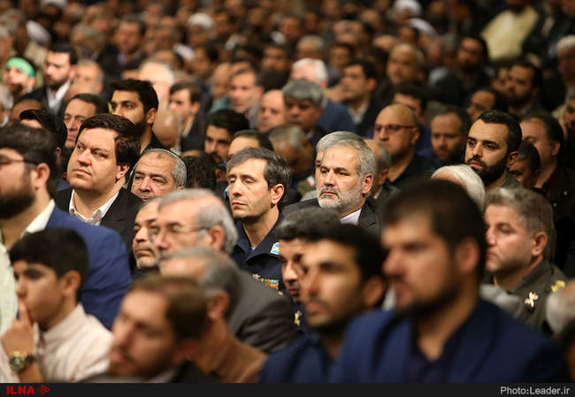 رهبر انقلاب اسلامی در دیدار مسئولان نظام و مهمانان کنفرانس وحدت و سف