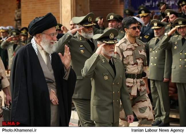 حضور فرمانده کل قوا در دانشگاه افسری امام علی(ع)