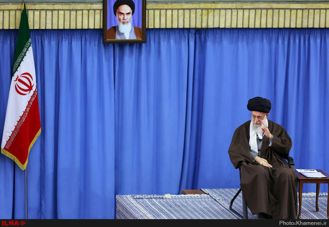 دیدار معلمان و فرهنگیان با رهبر انقلاب اسلامی 