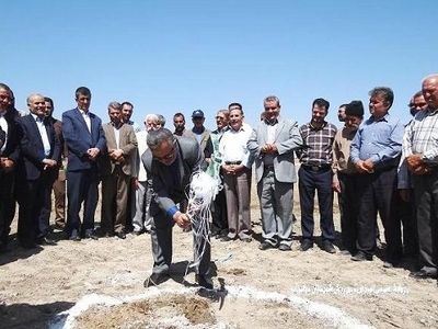 کلنگ احداث 5 مدرسه در شهرستان میاندوآب به زمین زده شد