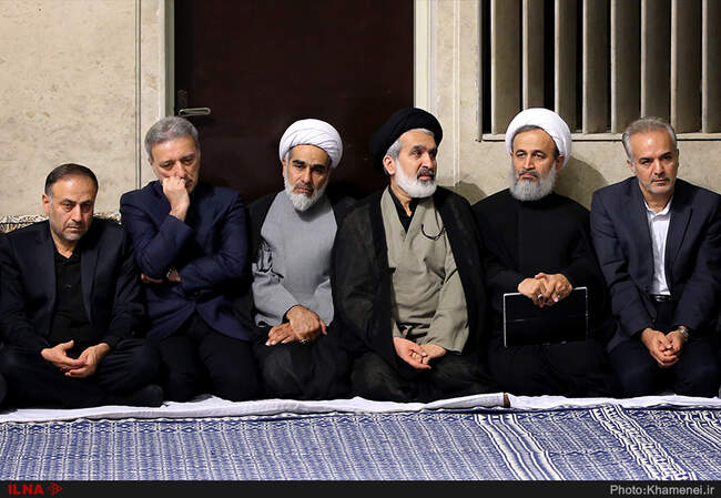 مراسم عزاداری اربعین حسینی با حضور هیات‌های دانشجویی در حسینیه امام خمینی(ره)