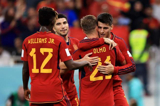 گزارش تصویری دیدار تیم‌های اسپانیا و کاستاریکا