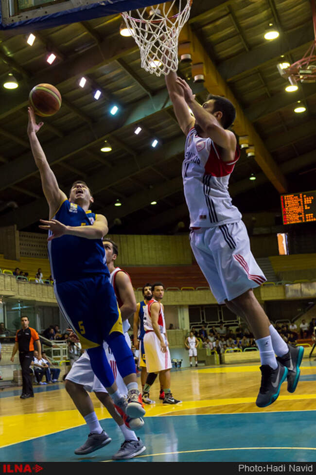 مسابقه بسکتبال شیمیدر / پالایش نفت آبادان