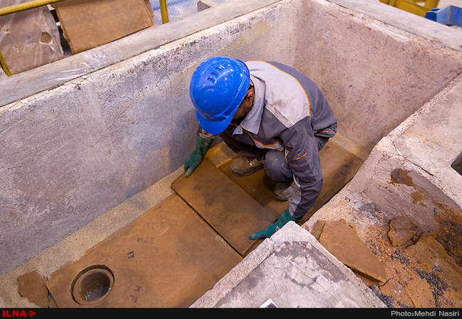 افتتاح کارخانه فولاد کویر دامغان باحضور معاون اول رئیس جمهور 