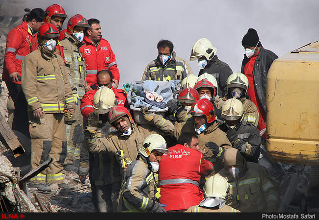 هفتمین روز حادثه پلاسکو/2