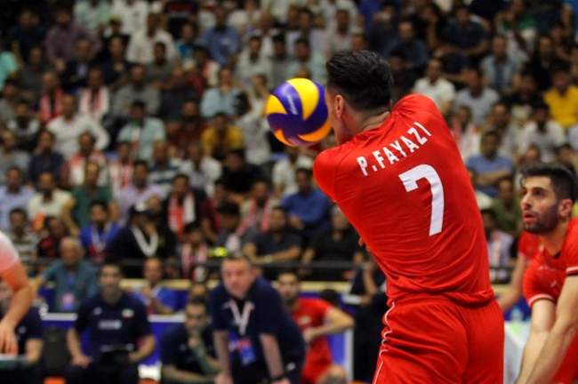 گزارش تصویری والیبال ایران - کانادا 