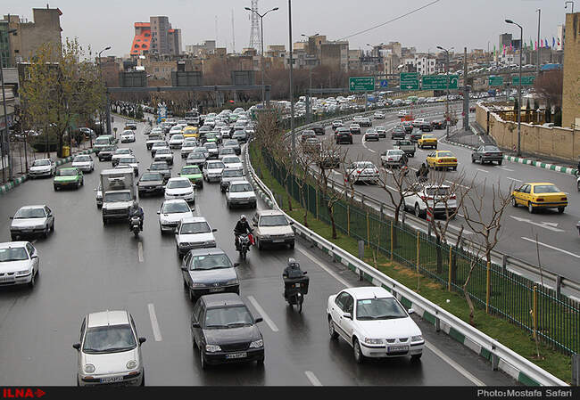 باراش باران در تهران