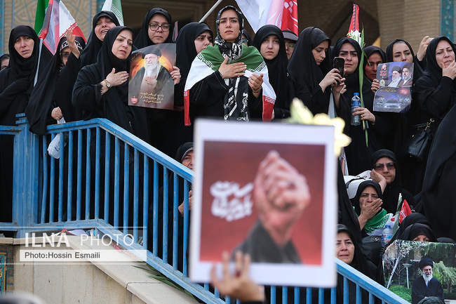 مراسم وداع با رهبر شهید انقلاب/2