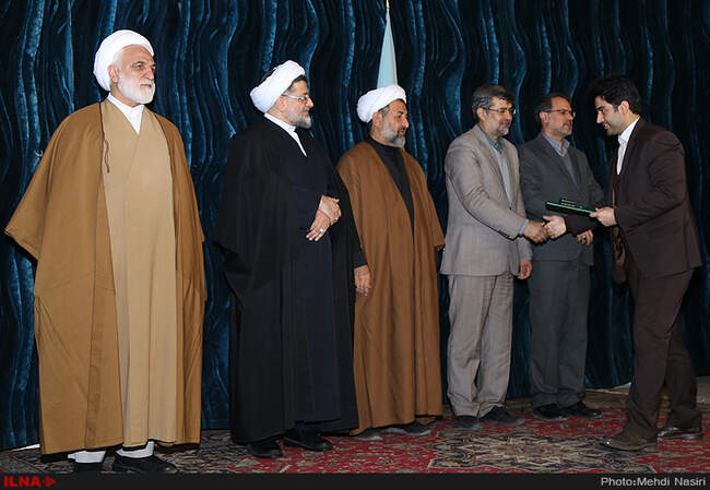 مراسم تحلیف کارآموزان قضایی 