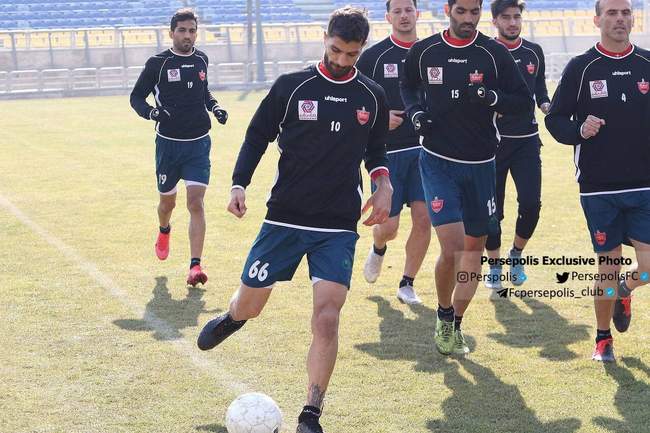 گزارش تصویری از تمرینات پرسپولیس