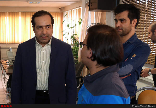 بازدید حسین انتظامی معاون امورمطبوعاتی و  اطلاع رسانی  وزارت ارشاد از ایلنا