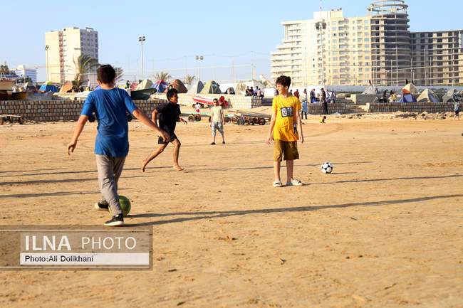 مسافران نوروزی در قشم