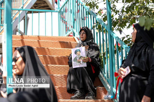 دومین روز مراسم وداع با رهبر شهید انقلاب در مصلای تهران/ 10