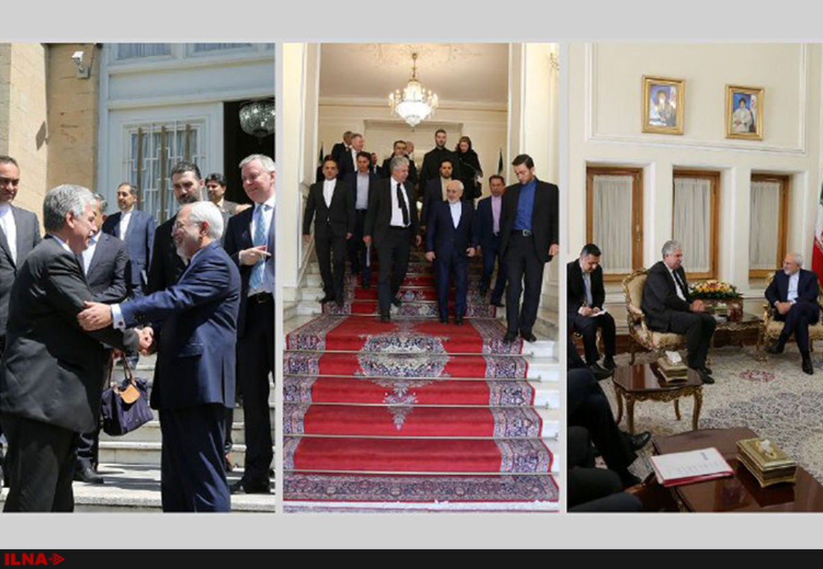 وزیر دارایی اتریش با ظریف دیدار کرد