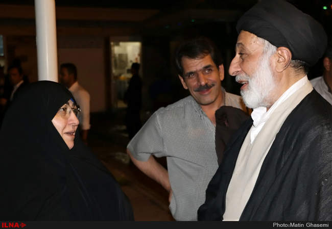 میهمانی افطار محمدرضا عارف 