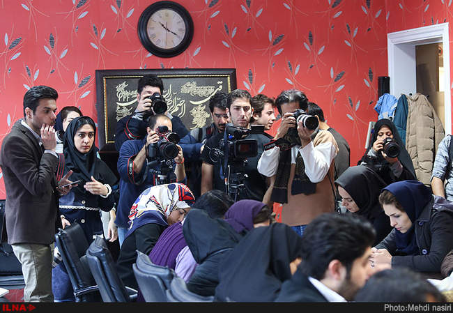 نشست خبری محمدرضا عارف