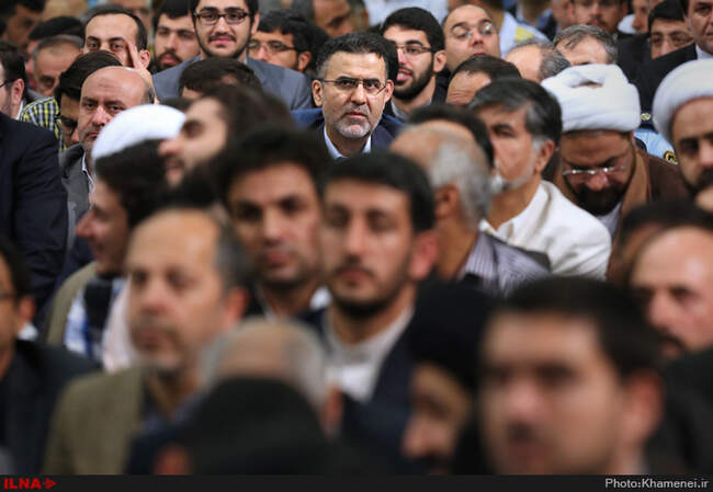 دیدار مسئولان نظام و سفرای کشورهای اسلامی با رهبر انقلاب