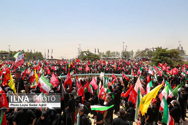 مراسم تشییع پیکر مطهر رهبر شهید انقلاب / 1