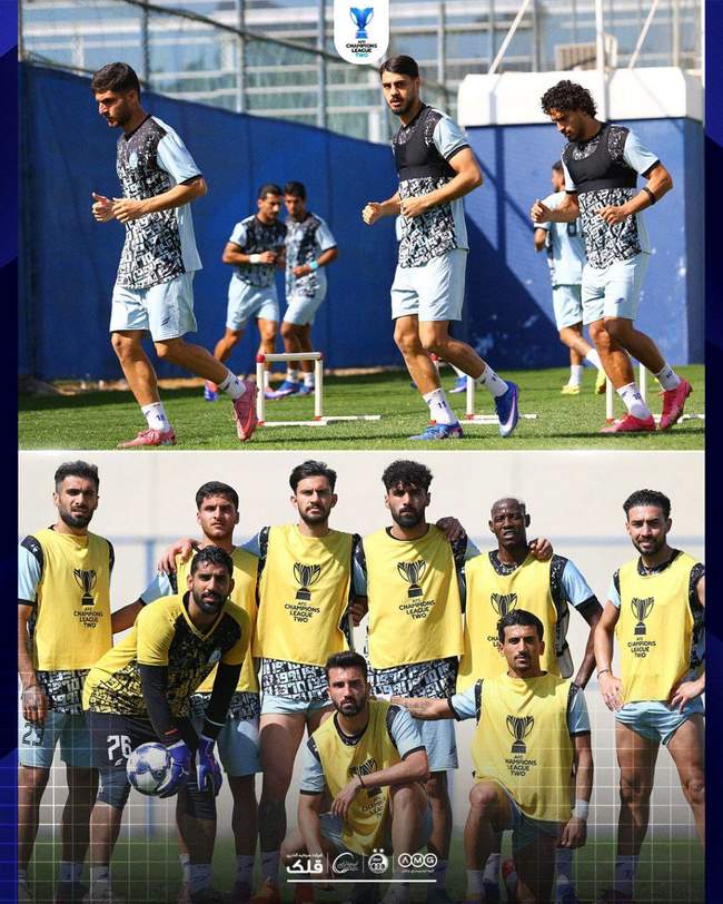 گزارش تصویری آخرین تمرین استقلال در دبی