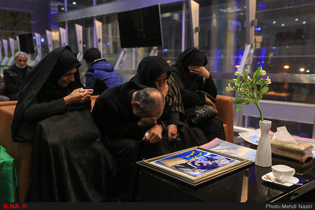 مراسم استقبال از پیکر سه شهید دریانورد نفتکش سانچی