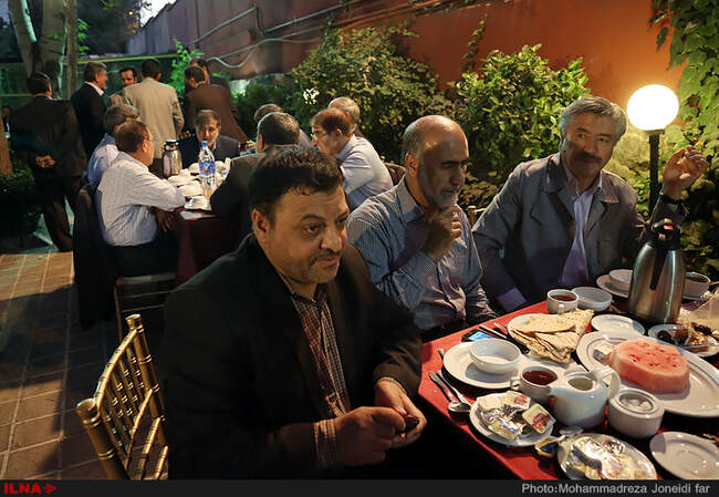ضیافت افطار حزب همبستگی