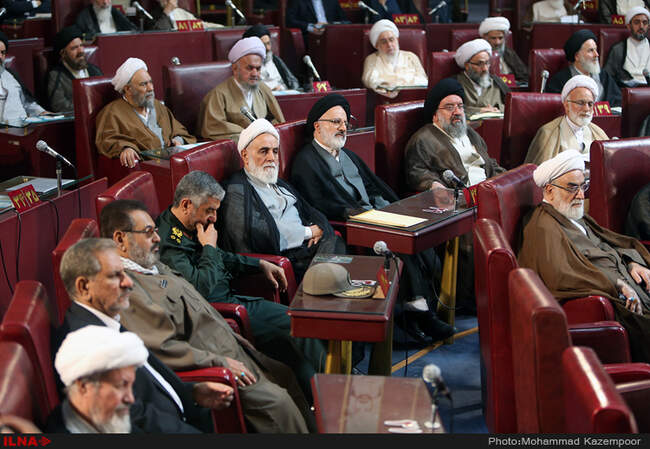 مراسم افتتاح پنجمین دوره مجلس خبرگان رهبری