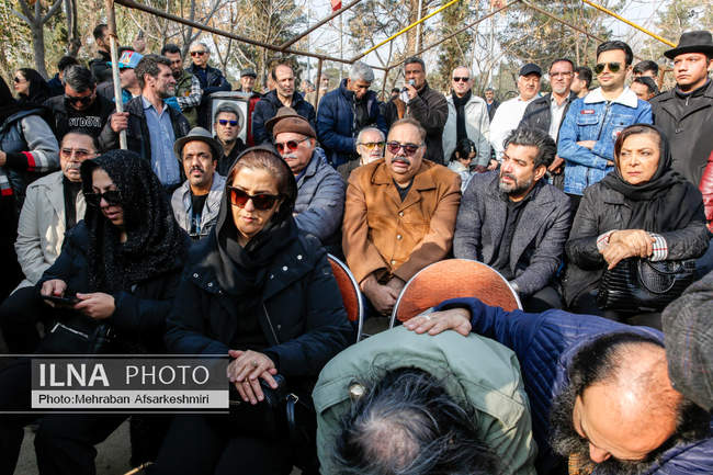 مراسم تشییع پیکر «سعید پیردوست»