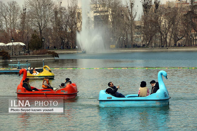 گردشگران نوروز در تبریز