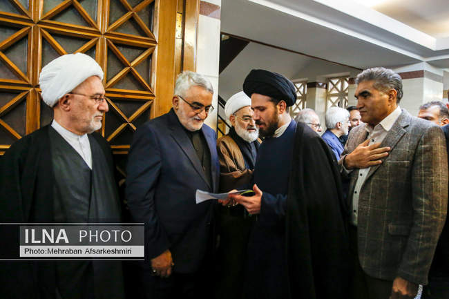 مراسم یادبود اشرف بروجردی