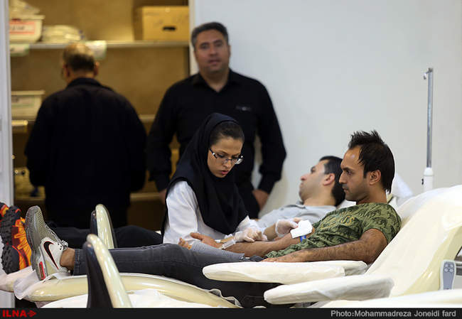 اهدای خون یک هزار و ۳۳۵ تهرانی در شب بیست و یکم ماه رمضان