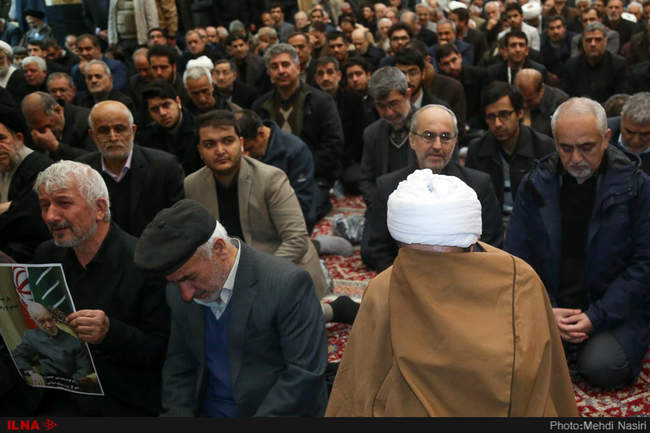 مراسم تشییع پیکر محمدنبی حبیبی