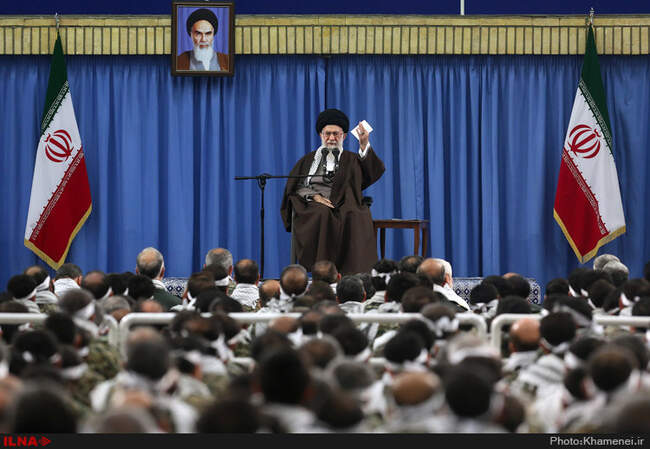 دیدار فرماندهان گردان‌های بسیج با رهبر انقلاب