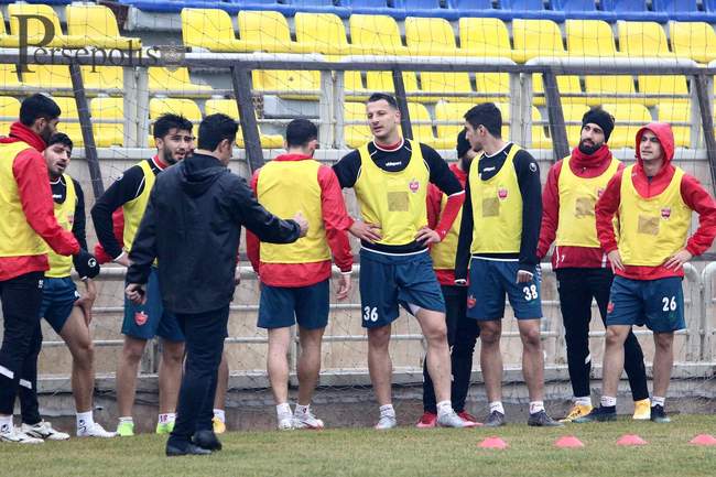 گزارش تصویری: ترابی با پرسپولیس استارت زد