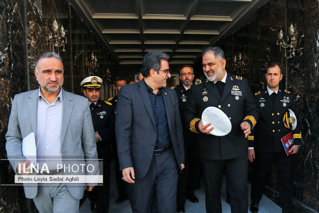 نشست خبری فرمانده نیروی دریایی ارتش