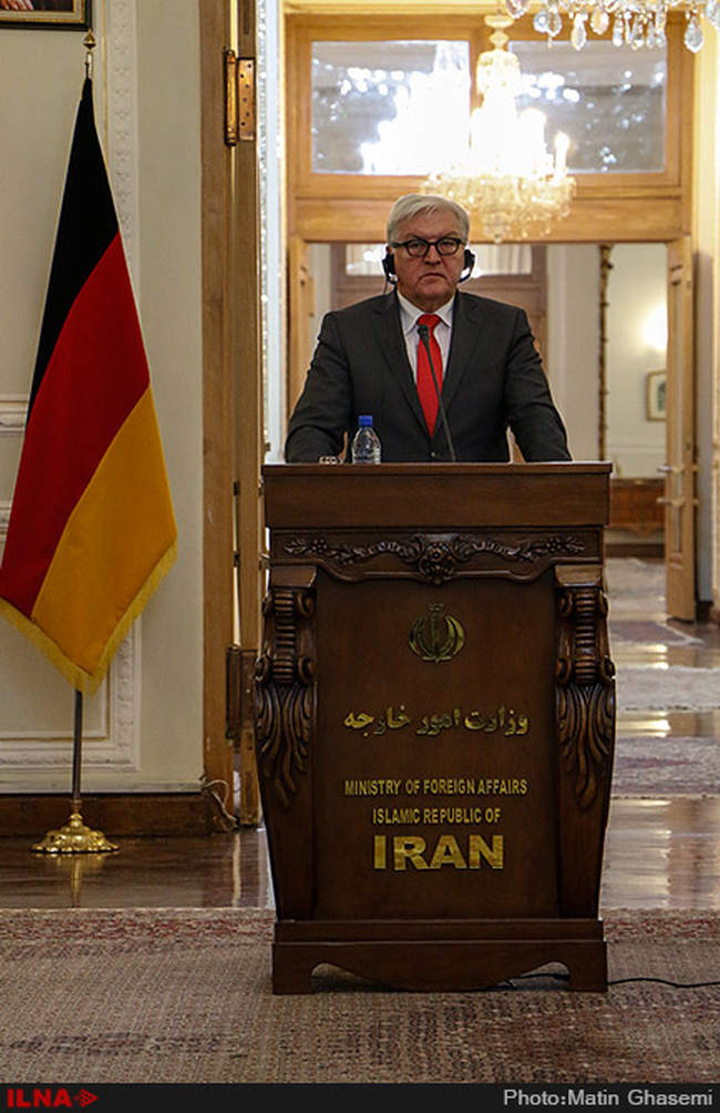 دیدار محمد جواد ظریف وزیر امور خارجه کشورمان با فرانک والتر اشتن مای�